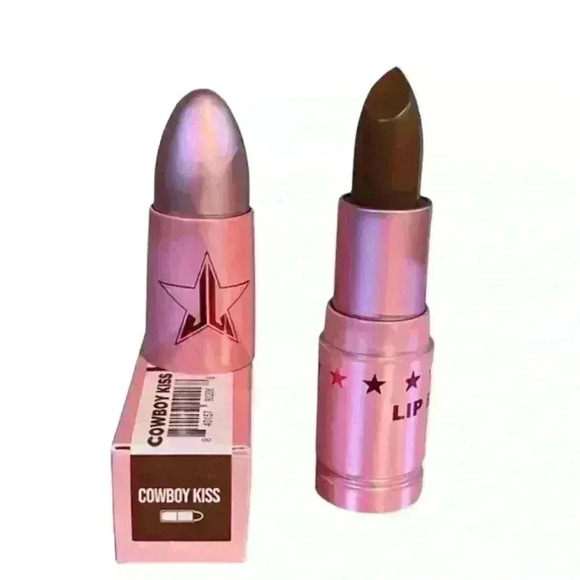 ⭐️ NIB Jeffree star Tinted Hydrating Melting Lip Balm-  dark brown tint - Picture 2 of 2